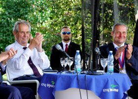 Fotogalerie: Návštěva prezidenta Miloše Zemana 2019 #21