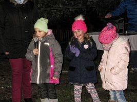 Fotogalerie: Rozsvícení vánočního stromu 2019 #12